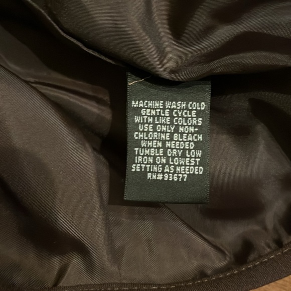 Worthington Works Women’s Skirt in Deep Chocolate Size 8P - Picture 7 of 9